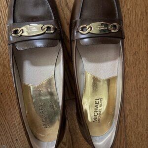 Michael Kors Brown leather shoes